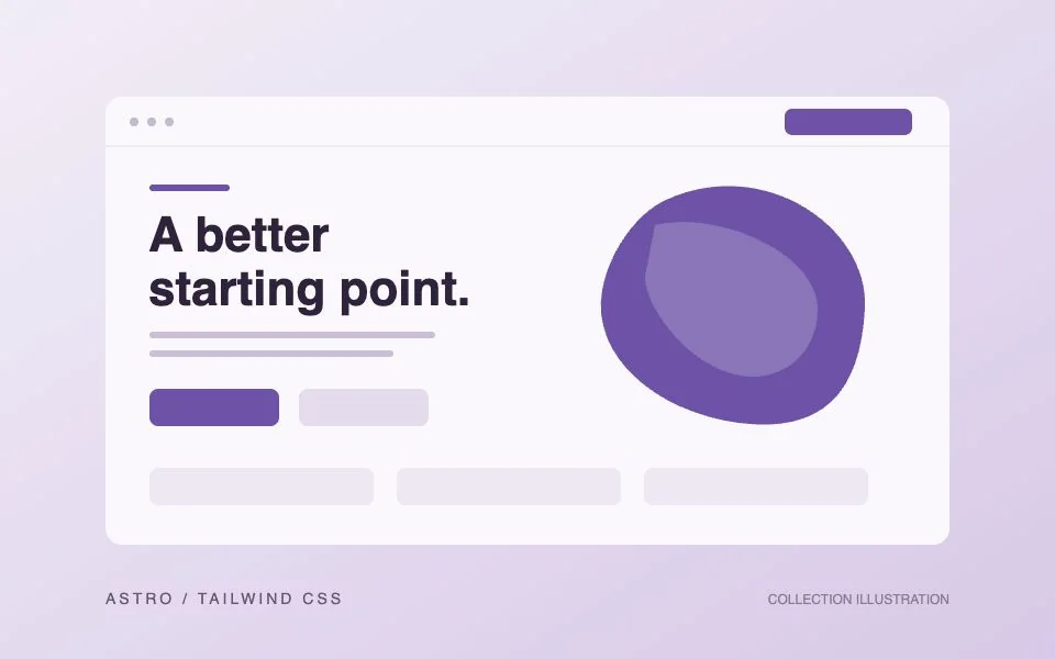 AstroWind Website Starter collection illustration