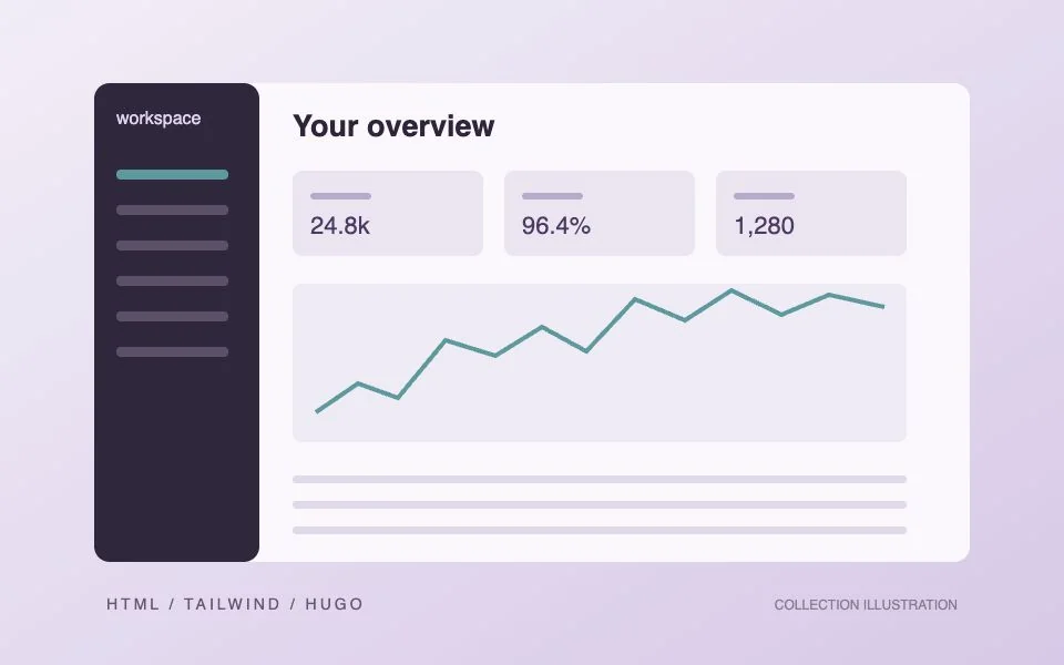 Flowbite Admin Dashboard collection illustration