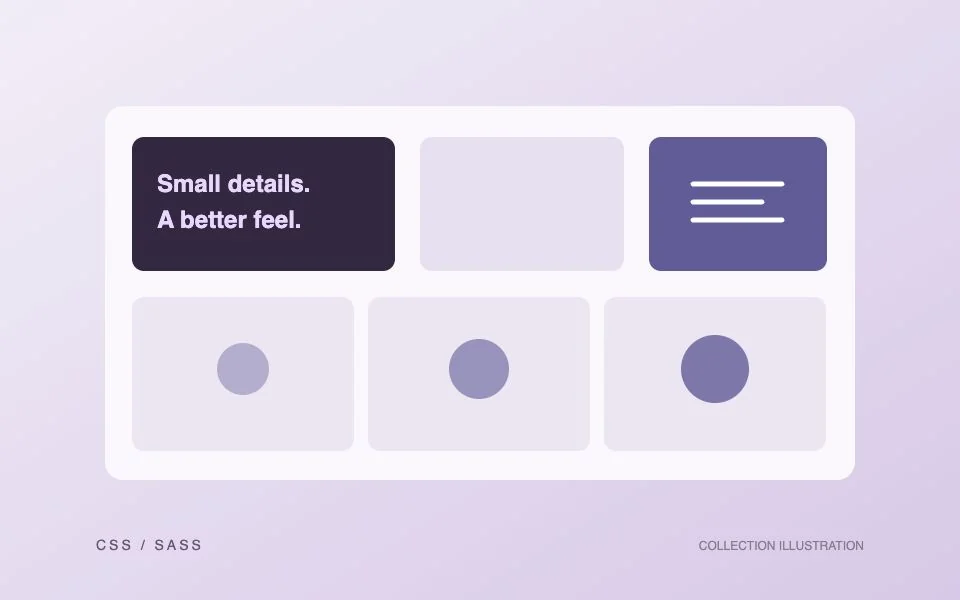 Hamburgers Animated Menu Icons collection illustration
